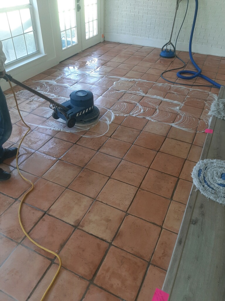 Residential Tile Cleaning